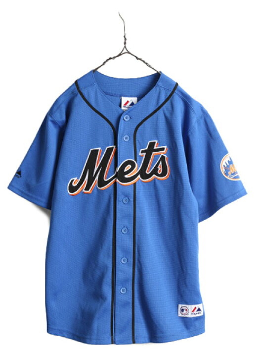 楽天市場】□ MLB オフィシャル Majestic メッツ ベースボール シャツ 