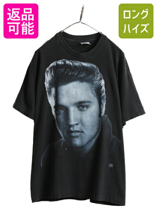 楽天市場】90s ☆ エルビス プレスリー 大判 プリント Tシャツ  