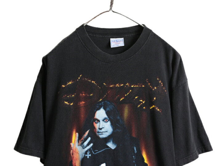 楽天市場】00s ☆ オジー オズボーン 両面 プリント 半袖 Tシャツ  