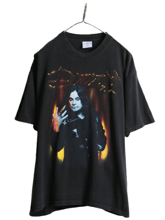楽天市場】00s ☆ オジー オズボーン 両面 プリント 半袖 Tシャツ 