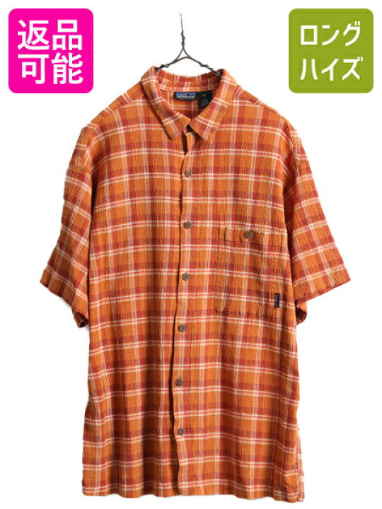 楽天市場】00s □ パタゴニア A/C シャツ チェック 半袖 シャツ 