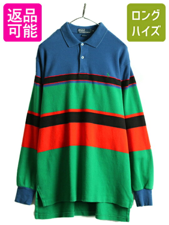 楽天市場】90s □ ポロ ラルフローレン ボーダー コットン 長袖 