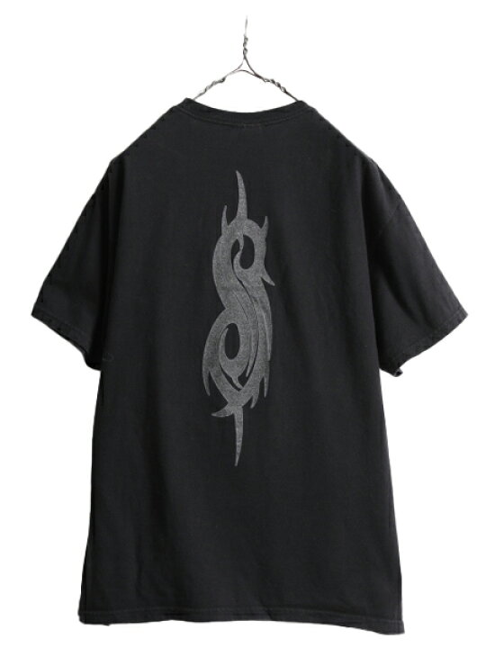 楽天市場】00s □ スリップノット 両面 プリント Tシャツ ( メンズ L 