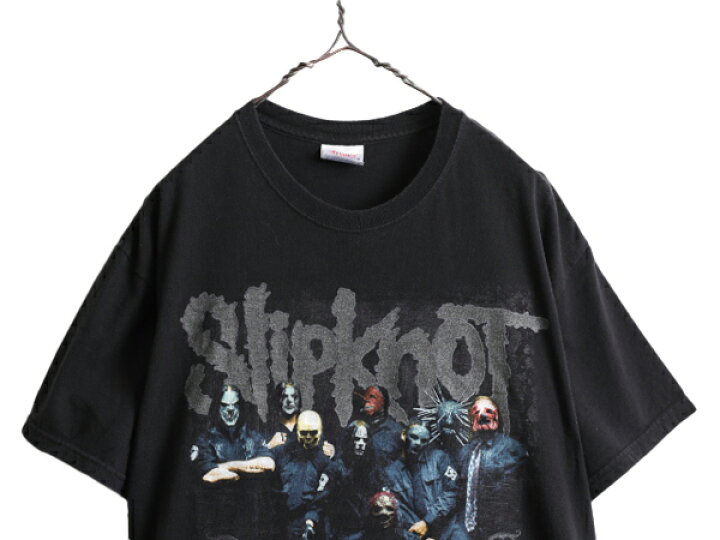 楽天市場】00s □ スリップノット 両面 プリント Tシャツ ( メンズ L 