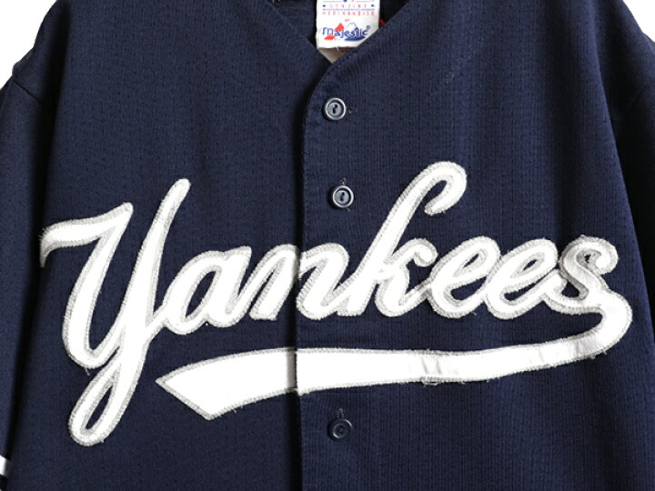 楽天市場】90s USA製 □ MLB オフィシャル Majestic ヤンキース ベース 