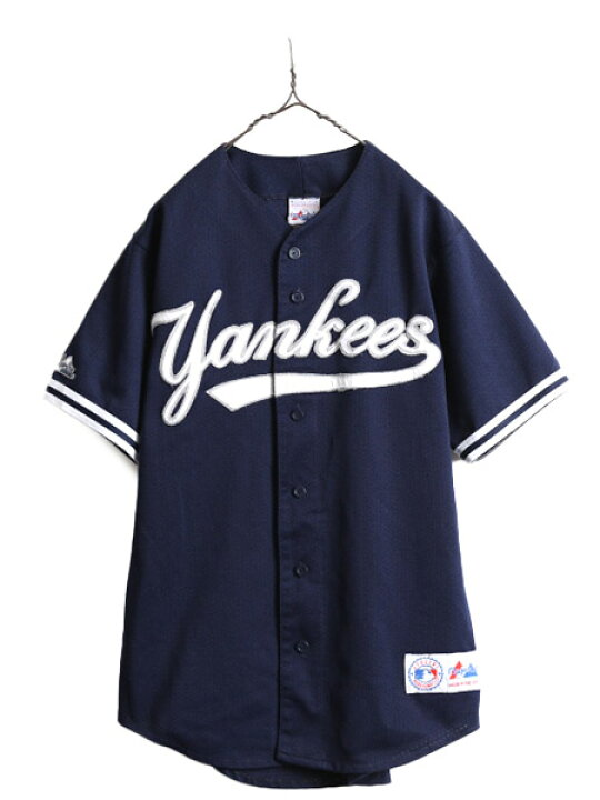 楽天市場】90s USA製 □ MLB オフィシャル Majestic ヤンキース ベース 