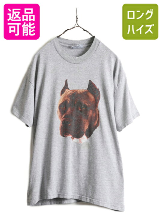 楽天市場】90s □ ドッグ イラスト プリント Tシャツ メンズ  
