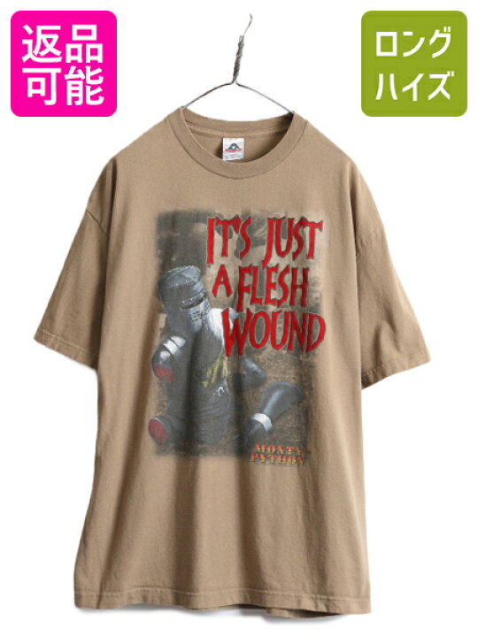 楽天市場】00s □ モンティパイソン フロッキー プリント 半袖 Tシャツ 
