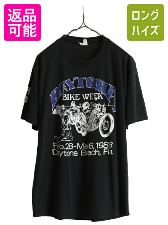 楽天市場】80s USA製 □ デイトナ ビーチ バイクウィーク イラスト 