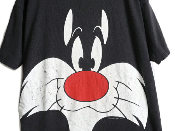 楽天市場】90s □ ワーナー シルベスター キャット プリント 半袖 T 