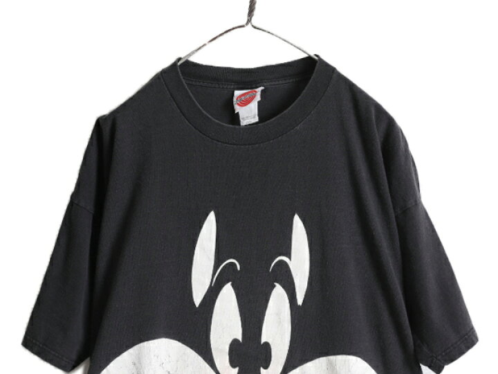 楽天市場】90s □ ワーナー シルベスター キャット プリント 半袖 T 