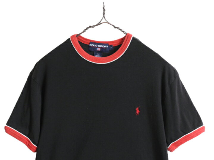 楽天市場】90s □ ポロスポーツ ラルフローレン 半袖 リンガー Tシャツ 