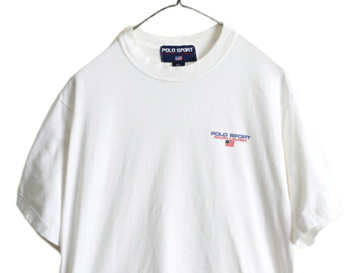 楽天市場】90s USA製 □ ポロスポーツ ラルフローレン 星条旗 ロゴ 