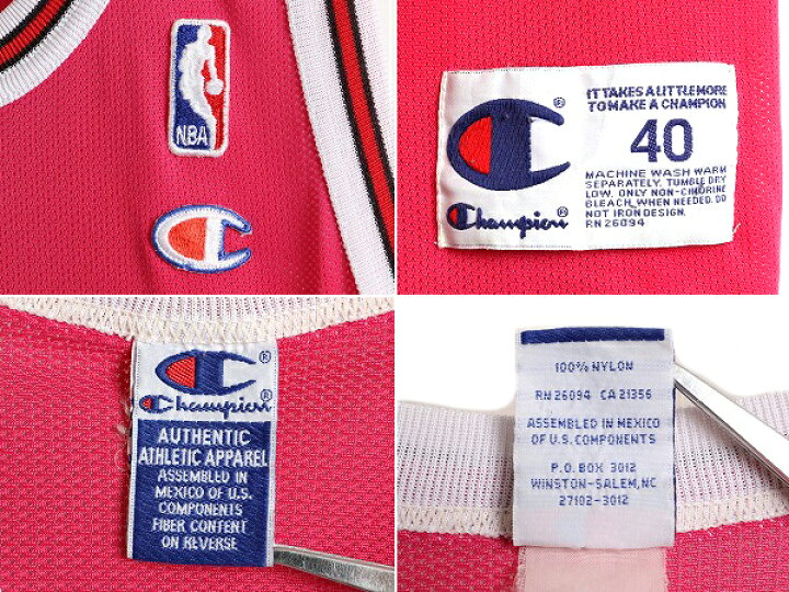 楽天市場】90s チャンピオン NBA オフィシャル ブルズ タンクトップ 40  
