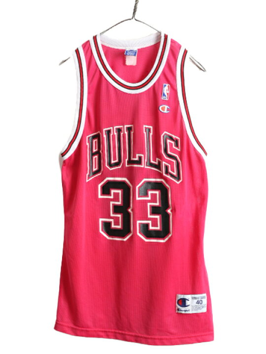 楽天市場】90s チャンピオン NBA オフィシャル ブルズ タンクトップ 40  