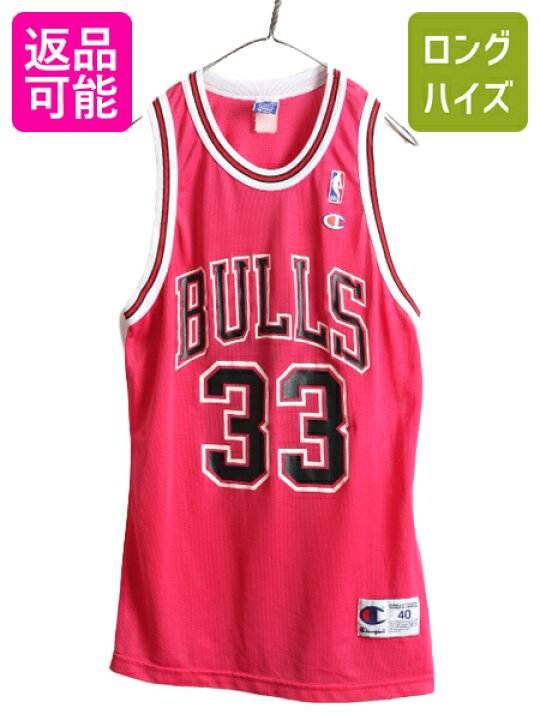 楽天市場】90s チャンピオン NBA オフィシャル ブルズ タンクトップ 40 