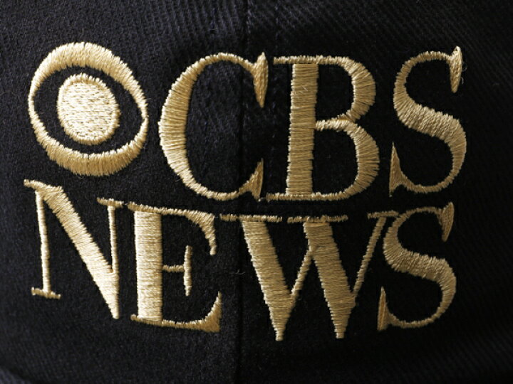 楽天市場】90s USA製 □ CBS NEWS 企業ロゴ 刺繍 ベースボール 
