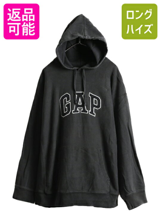 楽天市場】90s OLD GAP スウェット フード パーカー メンズ L / 古着  