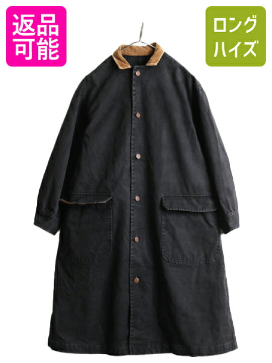 楽天市場】□ ラルフローレン ブラック コットン ダック コート  