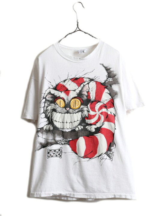 楽天市場】90s USA製 ☆ 不思議の国のアリス チェシャ猫 イラスト  