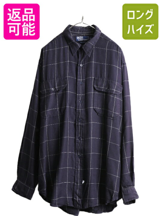 楽天市場】90s □ ポロ ラルフローレン ウインドペン チェック 