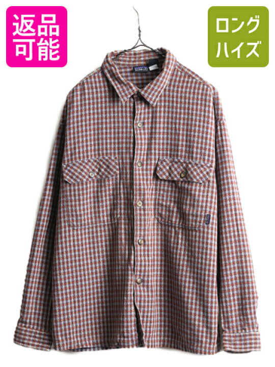 楽天市場】90s □ 98年製 パタゴニア フィヨルド 長袖 フランネル 