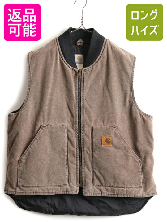 楽天市場】US企画 90s USA製 □ カーハート 中綿 ダック ベスト 