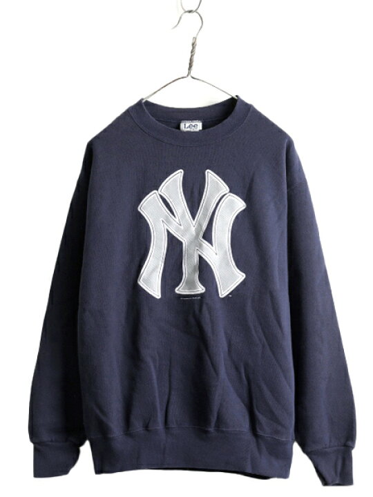 楽天市場】00s □ MLB オフィシャル ヤンキース プリント スウェット 