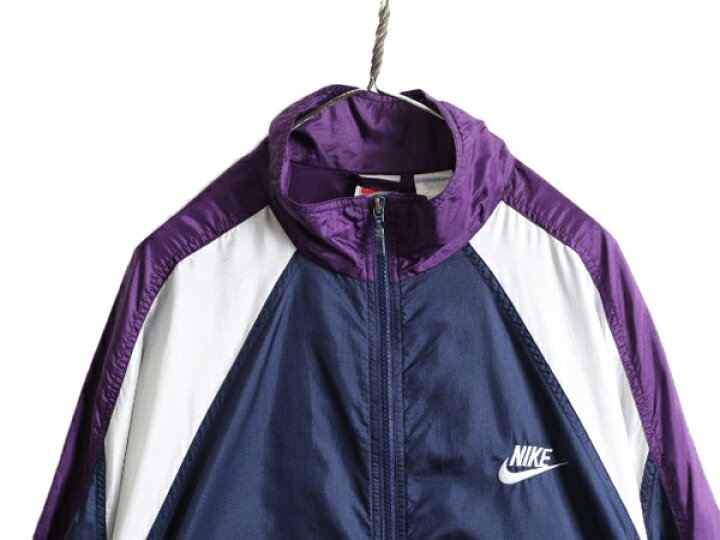 楽天市場】90s 初期 銀タグ □ ナイキ フルジップ ナイロン ジャケット  