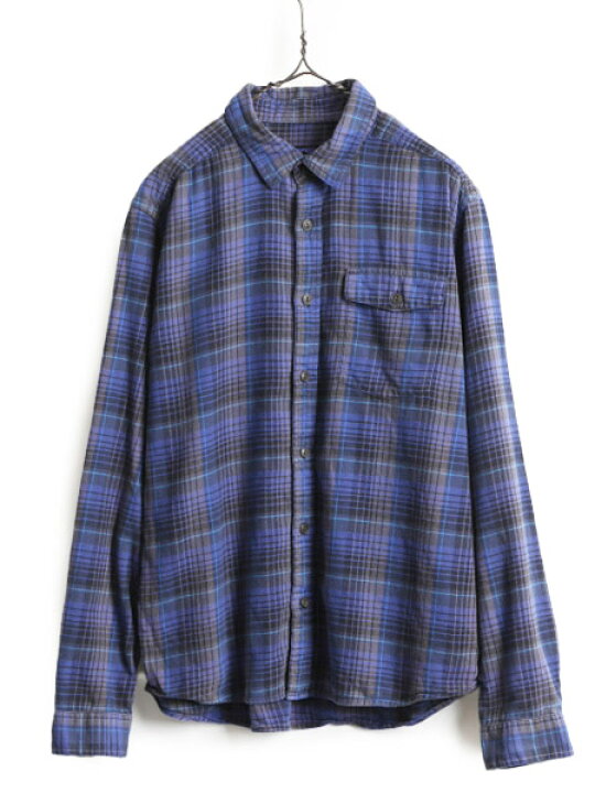 patagonia ☆ パタゴニア ☆ キャニオナイト フランネル シャツ ☆ M 