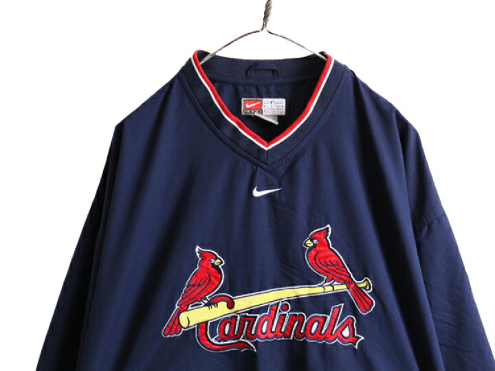 楽天市場】00s MLB オフィシャル ナイキ カージナルス Vネック プル 
