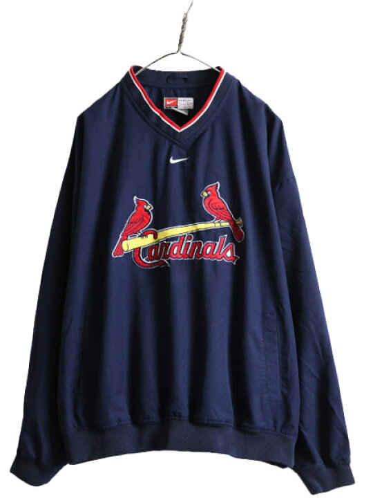 楽天市場】00s MLB オフィシャル ナイキ カージナルス Vネック プル 
