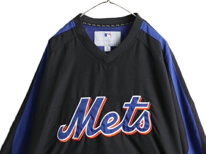 楽天市場】MLB オフィシャル マジェスティック メッツ Vネック プル 