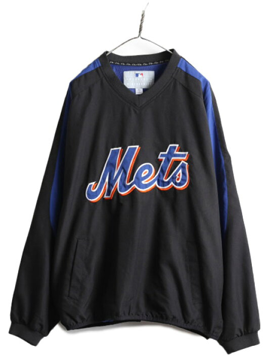 楽天市場】MLB オフィシャル マジェスティック メッツ Vネック プル 