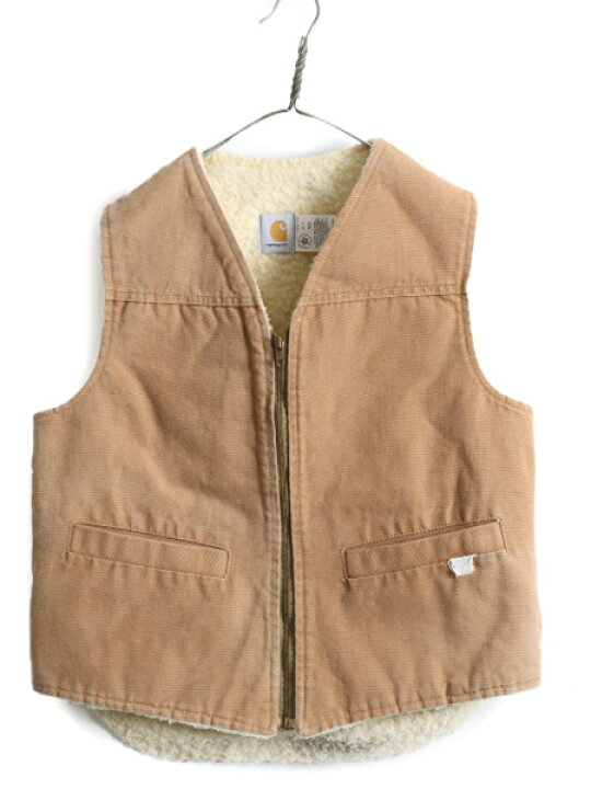 楽天市場】80s 90s USA製 カーハート 裏 ボア ダック ベスト メンズ M  