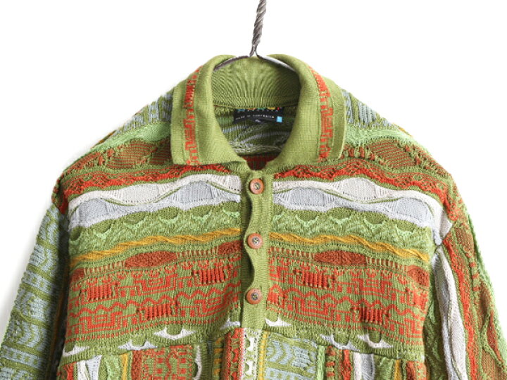 楽天市場】90s オーストラリア製 COOGI 3D 立体編み コットン ニット 