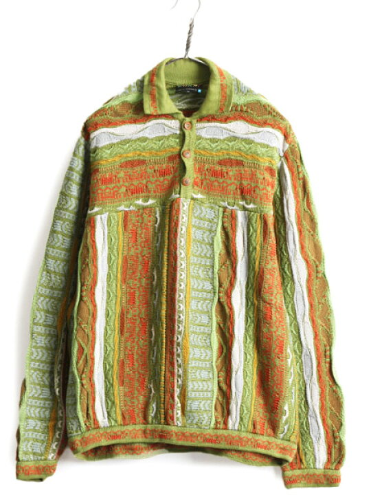 楽天市場】90s オーストラリア製 COOGI 3D 立体編み コットン ニット 