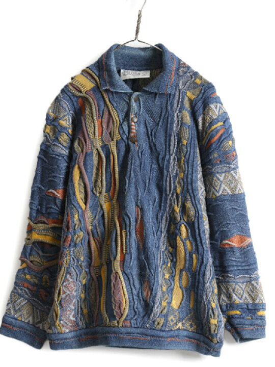楽天市場】90s オーストラリア製 COOGI 3D 立体編み コットン ニット 