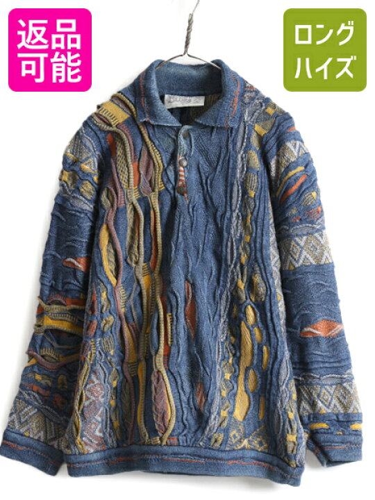 楽天市場】90s オーストラリア製 COOGI 3D 立体編み コットン ニット 