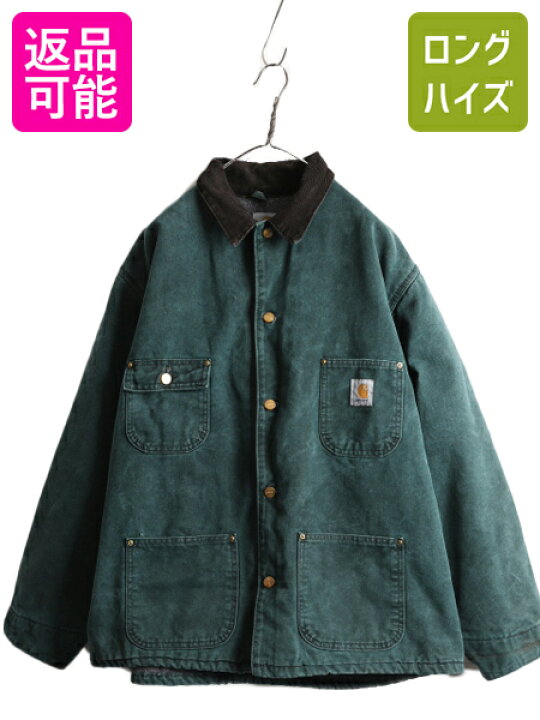 楽天市場】80s 90s USA製 カーハート チョア コート メンズ XL / 古着  