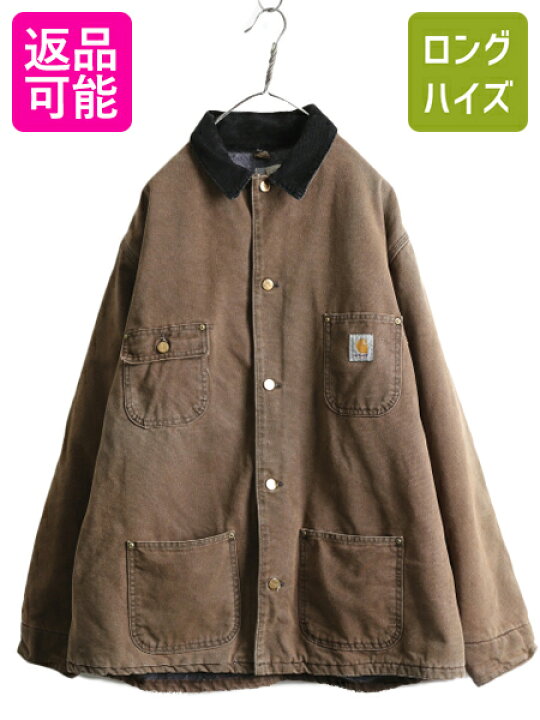 楽天市場】80s 90s USA製 カーハート チョア コート メンズ XL / 古着  