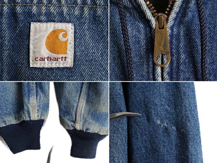 楽天市場】80s 90s USA製 カーハート デニム アクティブ ジャケット  