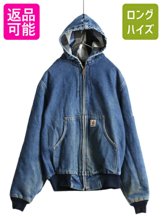 楽天市場】80s 90s USA製 カーハート デニム アクティブ ジャケット 