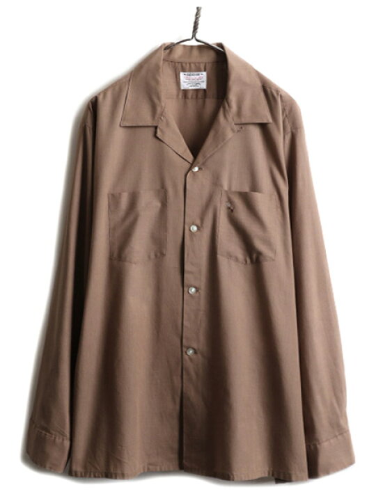 楽天市場】60s 70s USA製 ☆ ARROW ループ留め オープンカラー 長袖  