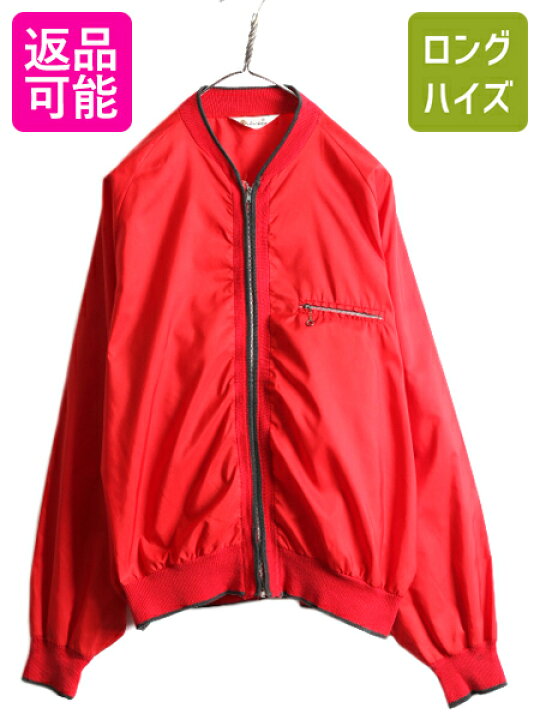 楽天市場】60s ☆ Jockey フルジップ ナイロン ジャケット メンズ M 