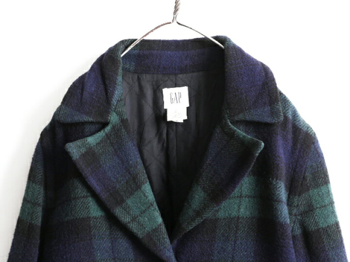 楽天市場】デッドストック 00s OLD GAP ブラックウォッチ 中綿 ウール 
