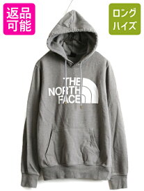 【6/2 10%OFFクーポン 23:59まで!】 ノースフェイス プリント スウェット フード パーカー メンズ S 古着 The North Face プルオーバー 裏起毛 トレーナー アウトドア スエット| 中古 ノース プリントパーカー ロゴパーカー フードパーカー スウェットパーカー ビッグロゴ