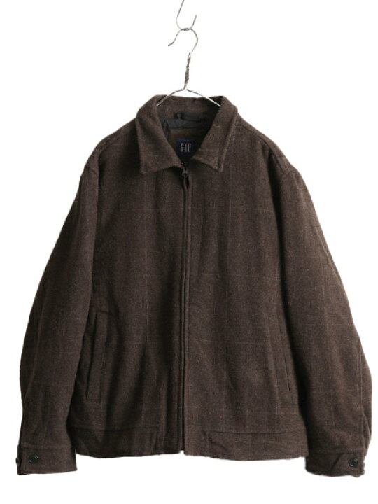 楽天市場】00s OLD GAP チェック 中綿 ウール ジャケット メンズ M 