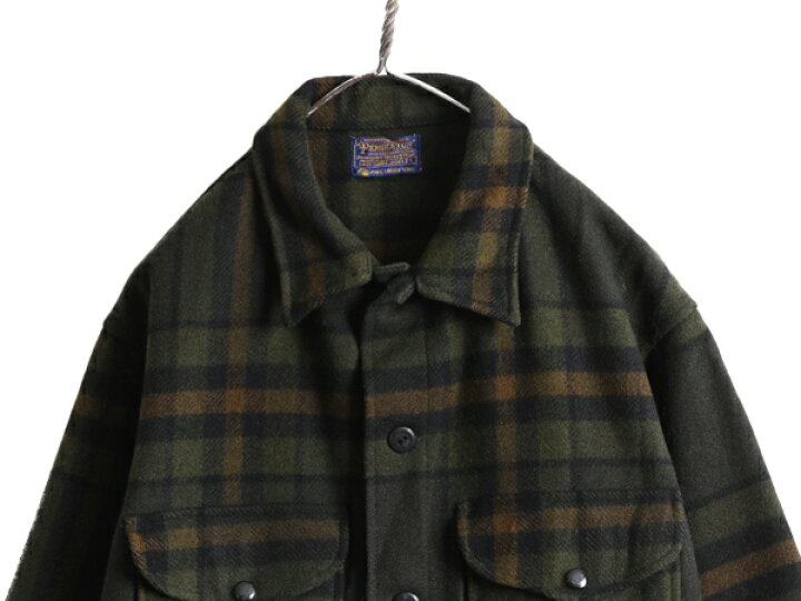 楽天市場】60s USA製 ペンドルトン チェック ウール CPO シャツ 