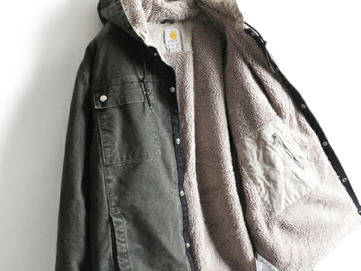 楽天市場】US企画 カーハート 裏 ボア ダック パーカー ジャケット  